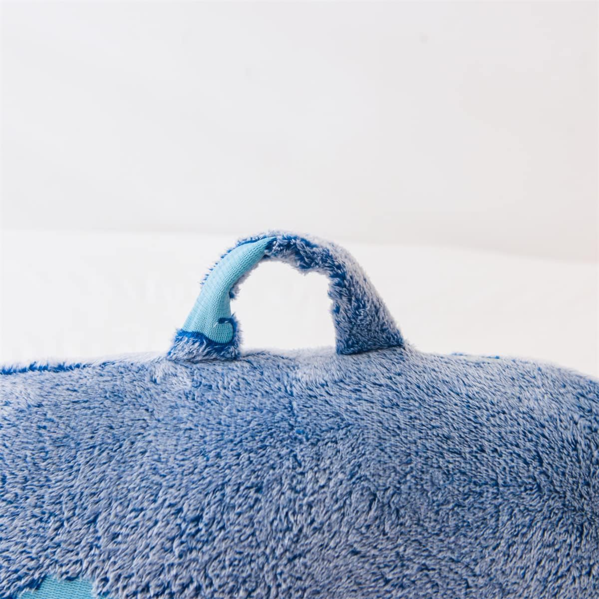 Holawakaka Glow in The Dark Reading Pillow for Sitting up in Bed Sofa Kids Teens, Luminous Dinosaurs Backrest Pillow with Arms, Boys…