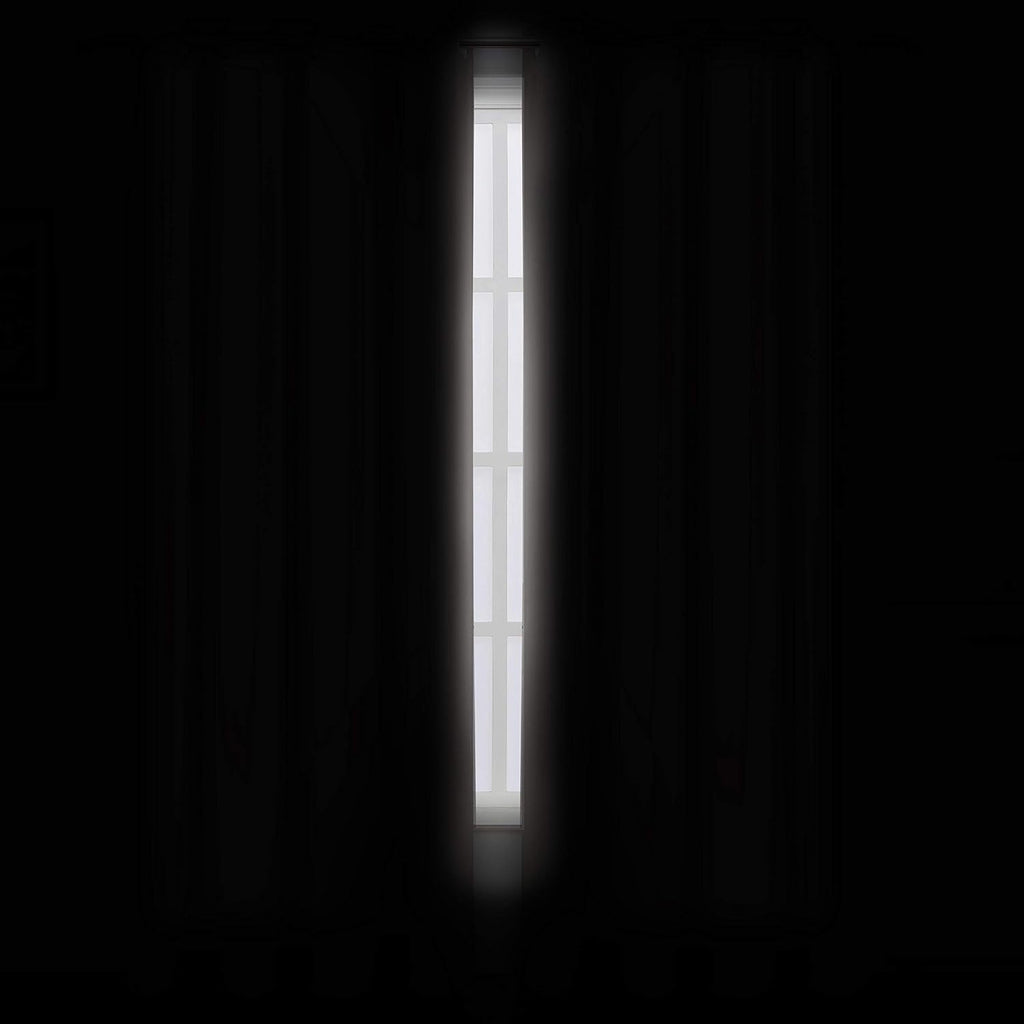Lemomo Light Beige Thermal Blackout Curtains/52 x 108 Inch/Set of 2 Panels Room Darkening Curtains for Bedroom 108 Inch silver