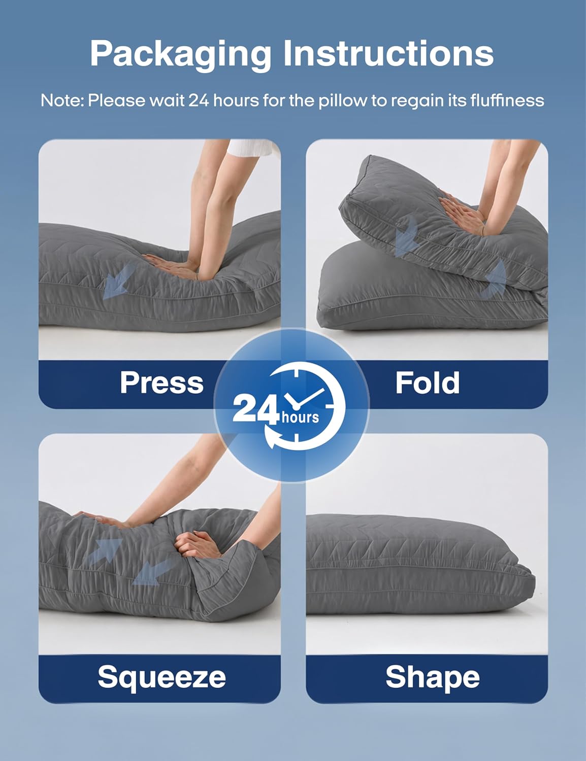ZonLi Long Body Pillow for Adults, Firm Body Pillow with Adjustable Shredded Memory Foam, Soft Support for Side Sleepers, Pregnant Women…
