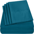 Full Size Bed Sheets - 6 Piece 1500 Supreme Collection Fine Brushed Microfiber Deep Pocket Full Sheet Set Bedding - 2 Extra Pillow Cases…
