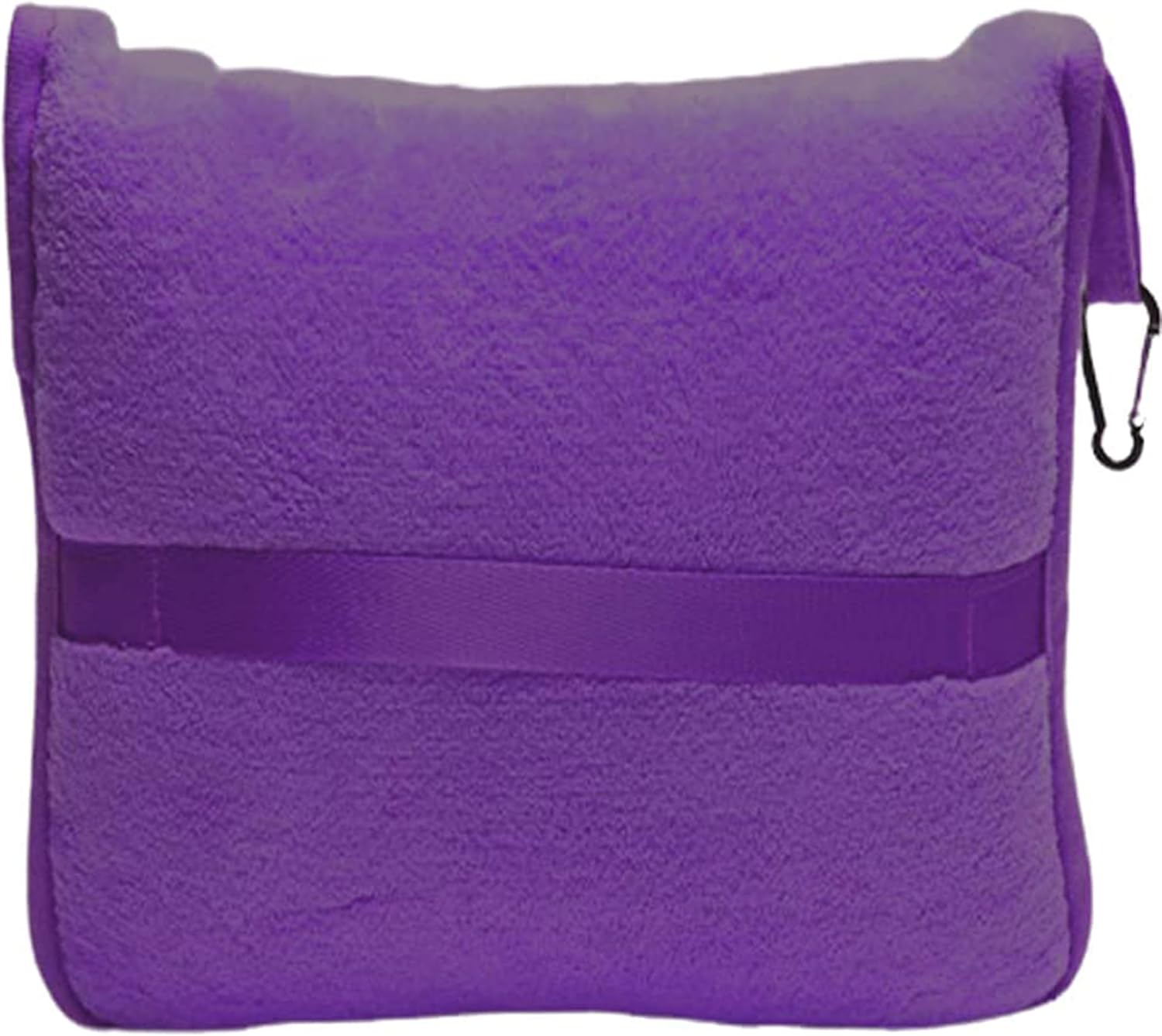 BlueHills Travel Blanket Pillow Premium Soft Plush for Airplane Travel Size Blanket Throw Long Flight Essentials in Compact Bag Plane…