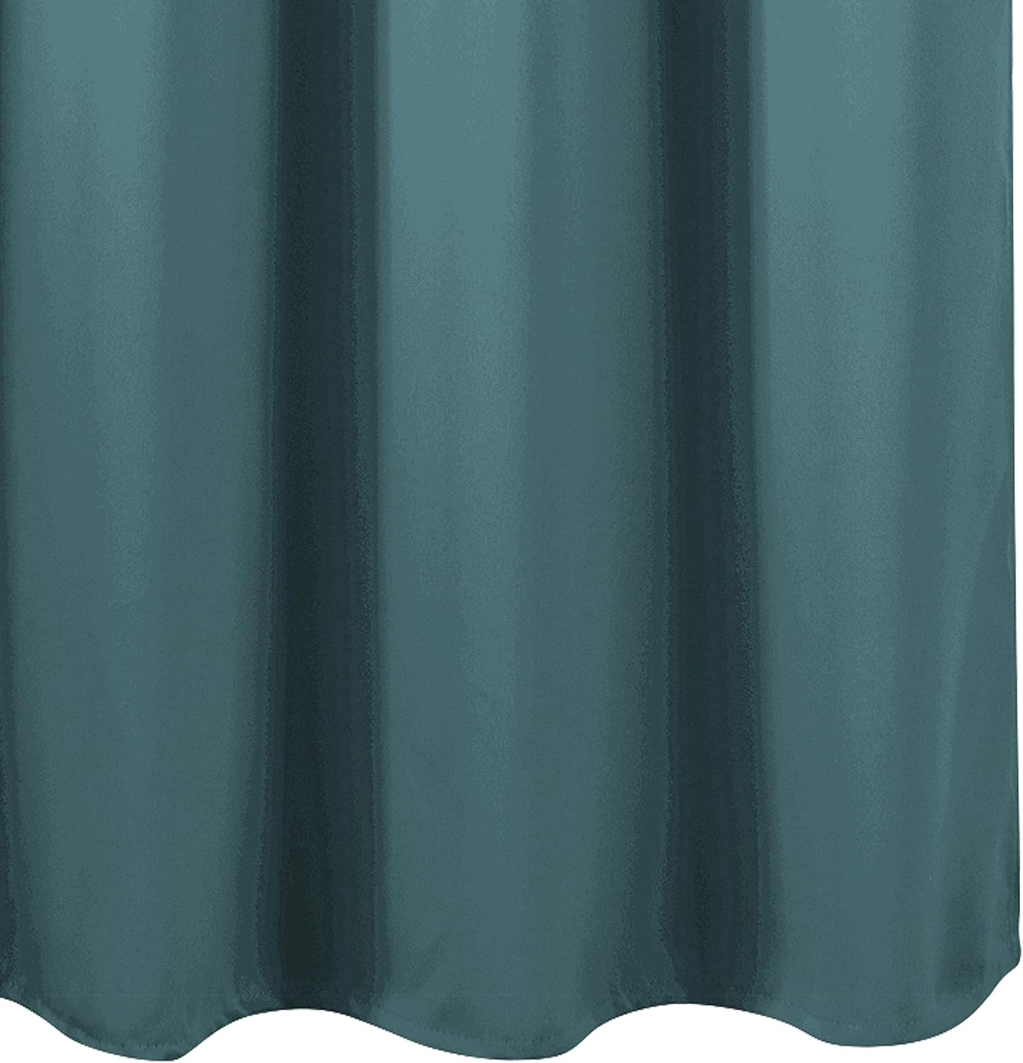 Lemomo Blackout Curtains 52 x 45 inch/Sea Teal Curtains Set of 2 Panels/Thermal Insulated Room Darkening Bedroom Curtains 45 inch silver