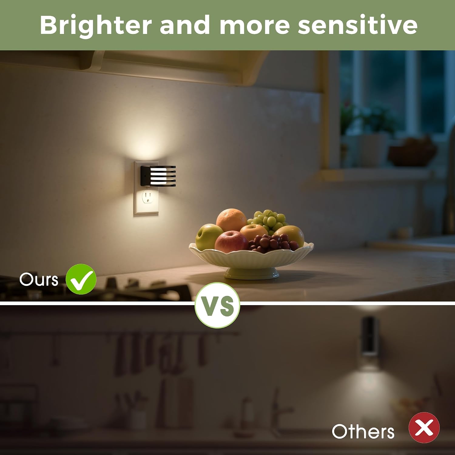 L LOHAS LED Night Light, 4 Pack 3CCT Night Lights Plug into Wall, Amber/3000K/5000K Adjustable Color Temperature Night-Lights, Dimmable…