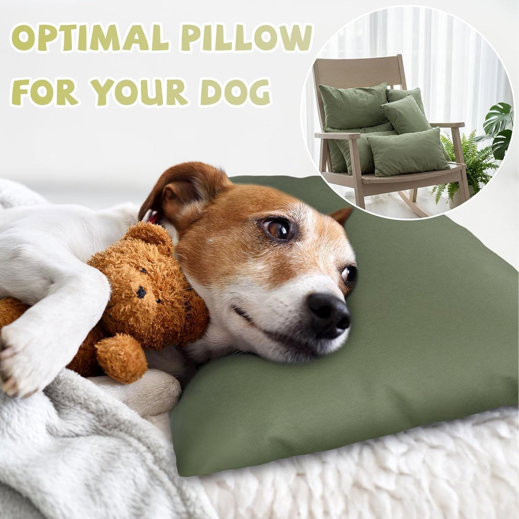 Kigley 12 Pack Mini Pillows for Daycare 9.1 x 13.8'' Small Travel Pillow Bulk Soft Breathable Cotton Pillow for Nap Travel Pet Neck…