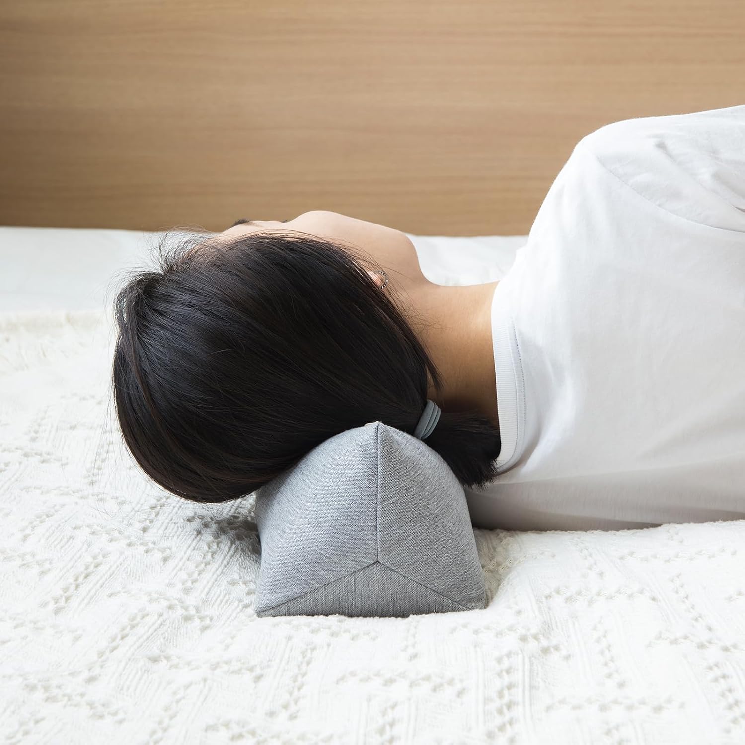 Gloryseason Buckwheat Neck Support Pillow Cervical Neck Cylinder Bolster Pillow, Buckwheat Hulls Adjustable Roll Pillow, Neck for Back and Si…