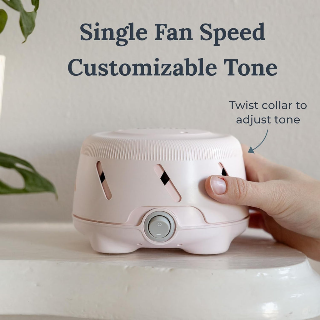 Yogasleep Dohm Uno White Noise Sound Machine, Real Fan Inside for Non-Looping White Noise,, Office Privacy & Meditation for Adult…