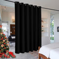 Rybhome RYB HOME Space Divider Wall Panel, Room Darkening Drape for Bedroom Furniture Protected Blackout Space Partition Curtain for Patio…