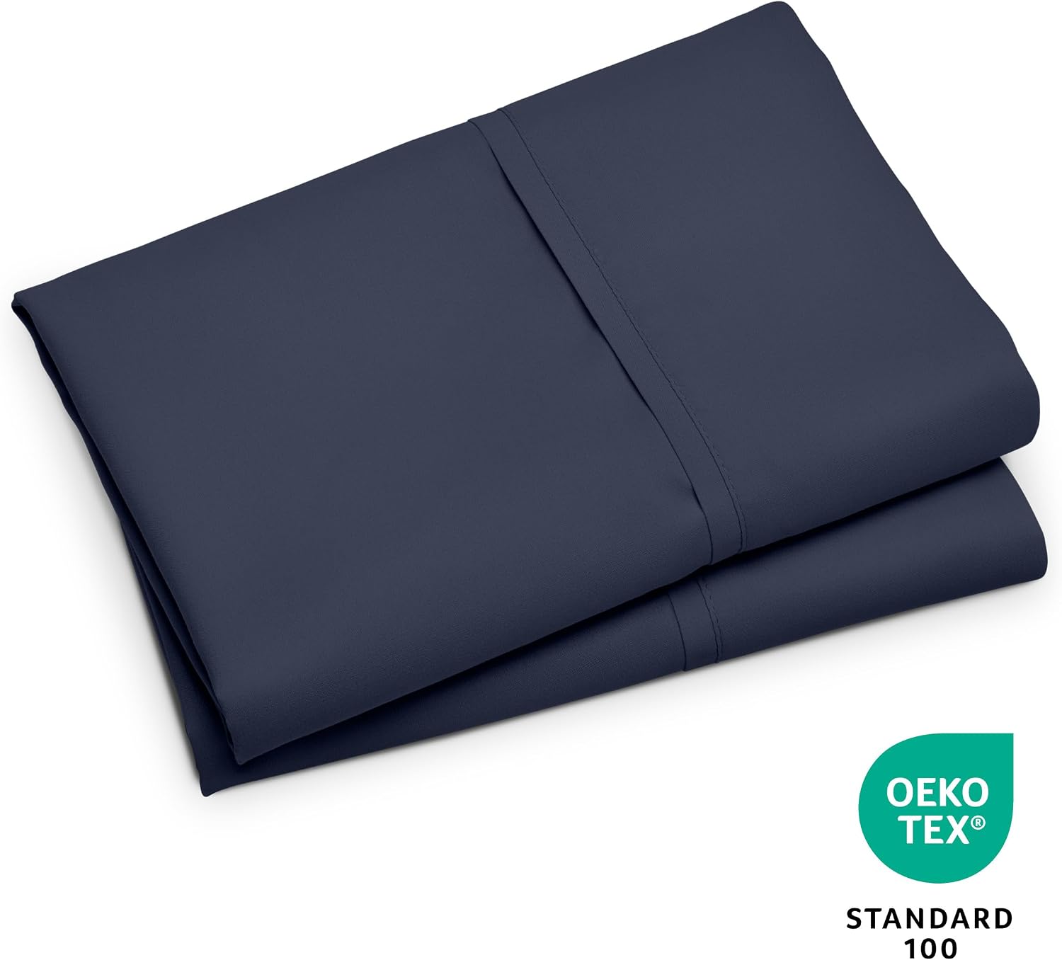 BareHome Bare Home 1800 Ultra-Soft Microfiber Pillowcase Set - Double Brushed - Hypoallergenic - Wrinkle Resistant (Standard Pillowcase Set…