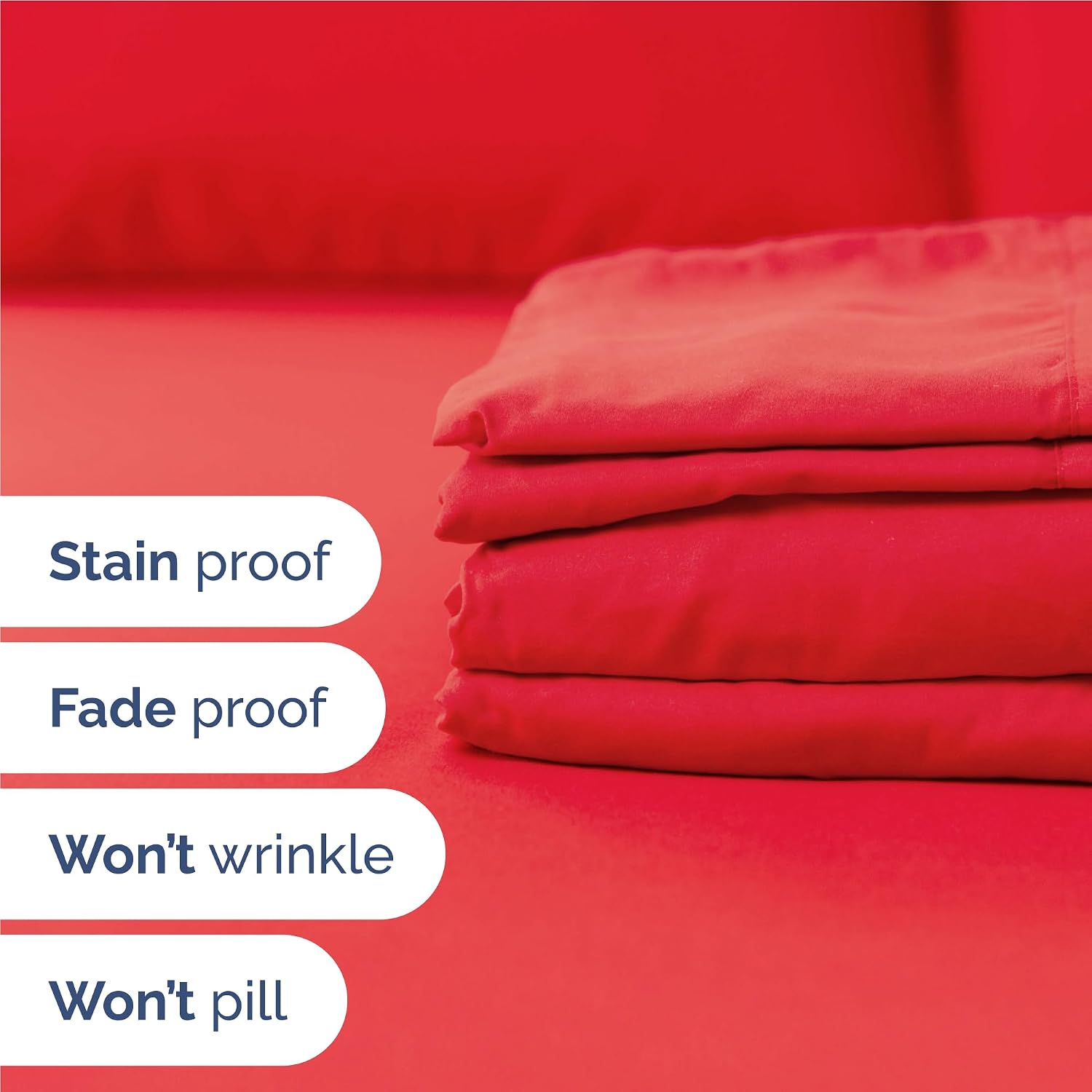 Full 6 Piece Sheet Set - Comfy, Breathable & Cooling - Soft Hotel Luxury Bedding for Women, Men, Kids, Teens & Children - 1 Flat & 1…