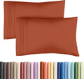 Standard Pillow Cases Set of 2 - Soft Hotel Quality Pillowcase Covers - Comfy & Wrinkle Free - Stain and Fade Resistant - Machine…