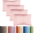 Queen Pillow Cases Set of 4 - Ultra Soft Hotel Quality Pillowcase Covers - Comfy, Cozy & Wrinkle Free - Shrinkage, Stain & Fade Resistant…