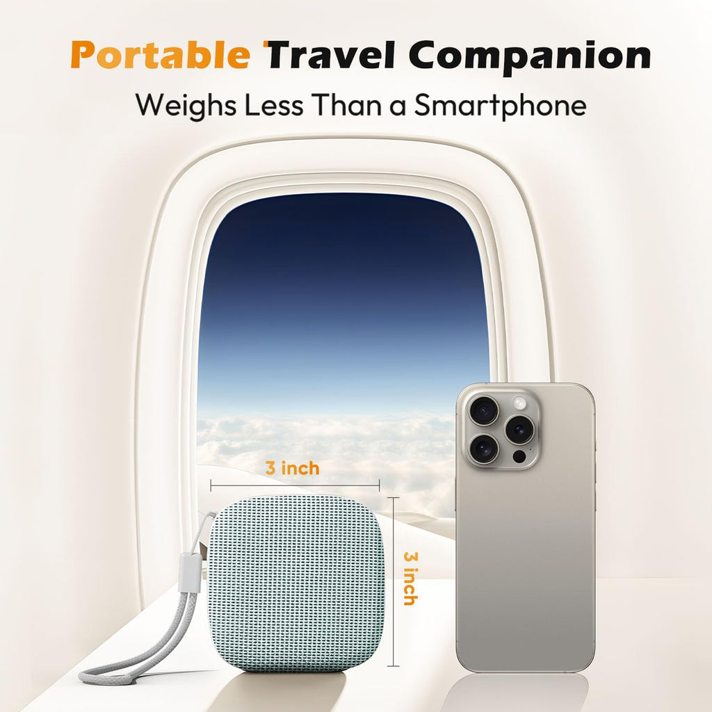 Portable Sound Machine for Travel, White Noise Sound Machine for Sleeping with Night Light, 20 Quality Non-looping Sounds, Headphone…