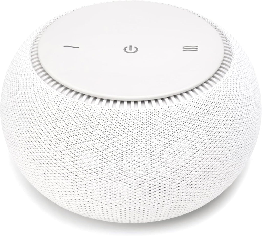 Snooz Pro White Noise Sound Machine - Natural Fan Noise, Non-Looping Sound, App Scheduler - Travel Case Included, for Adults & Ba…