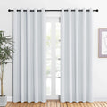 Nicetown Room Darkening Curtain Panels for Bedroom -easy maintenance Solid Thermal Insulated Grommet Room Darkening Draperies/Drapes…