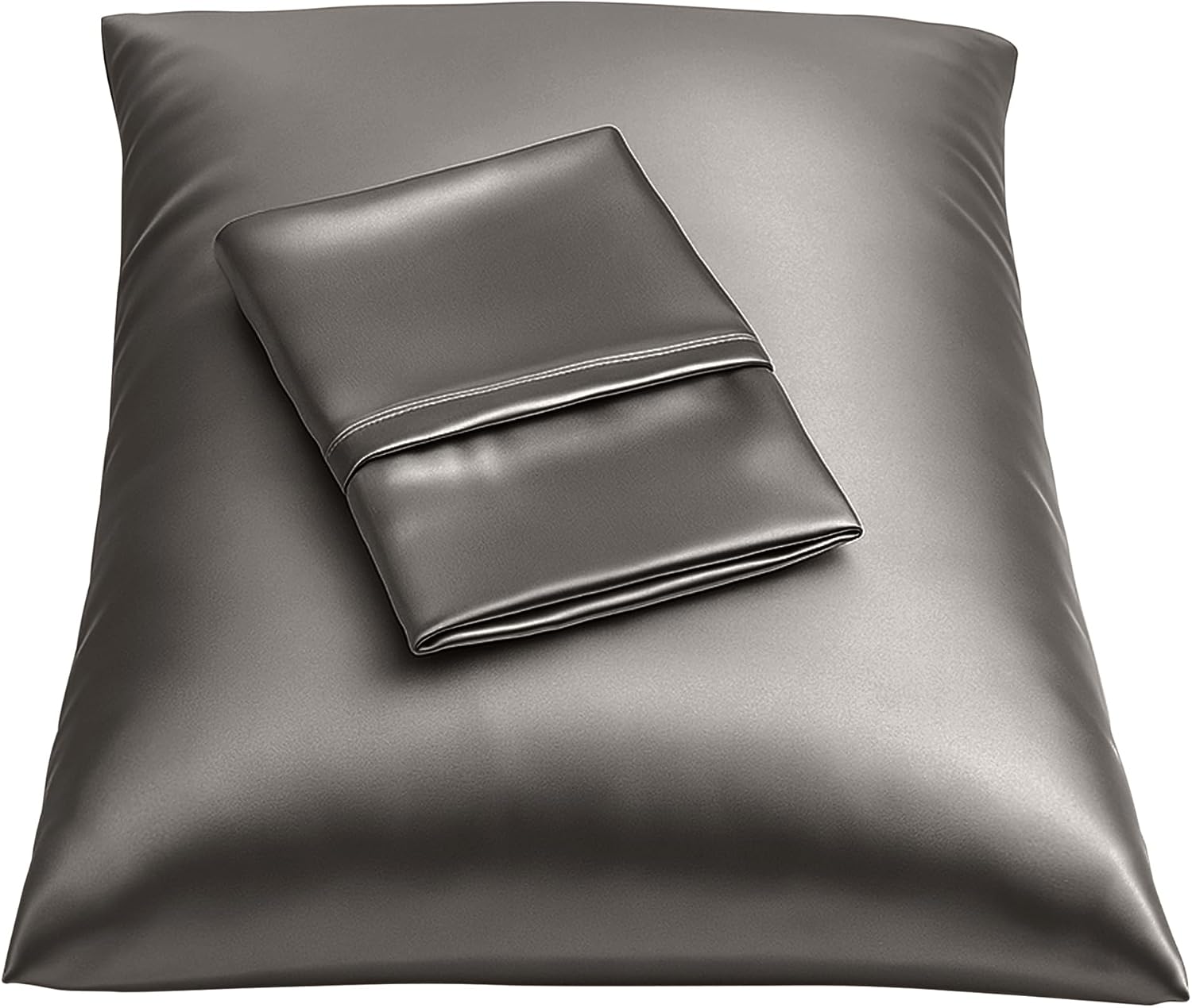 Blissford Satin Pillowcase with Zipper, for Hair and fabric comfort, Feels Soft and Cool Like a Silk Pillowcase, Satin Pillow Cases 2…