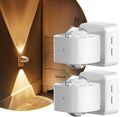 L LOHAS LED Night Lights Plug into Wall, Night Light Projector, Dusk to Dawn Sensor, Rotating White Nightlight for Kids, Soft White…