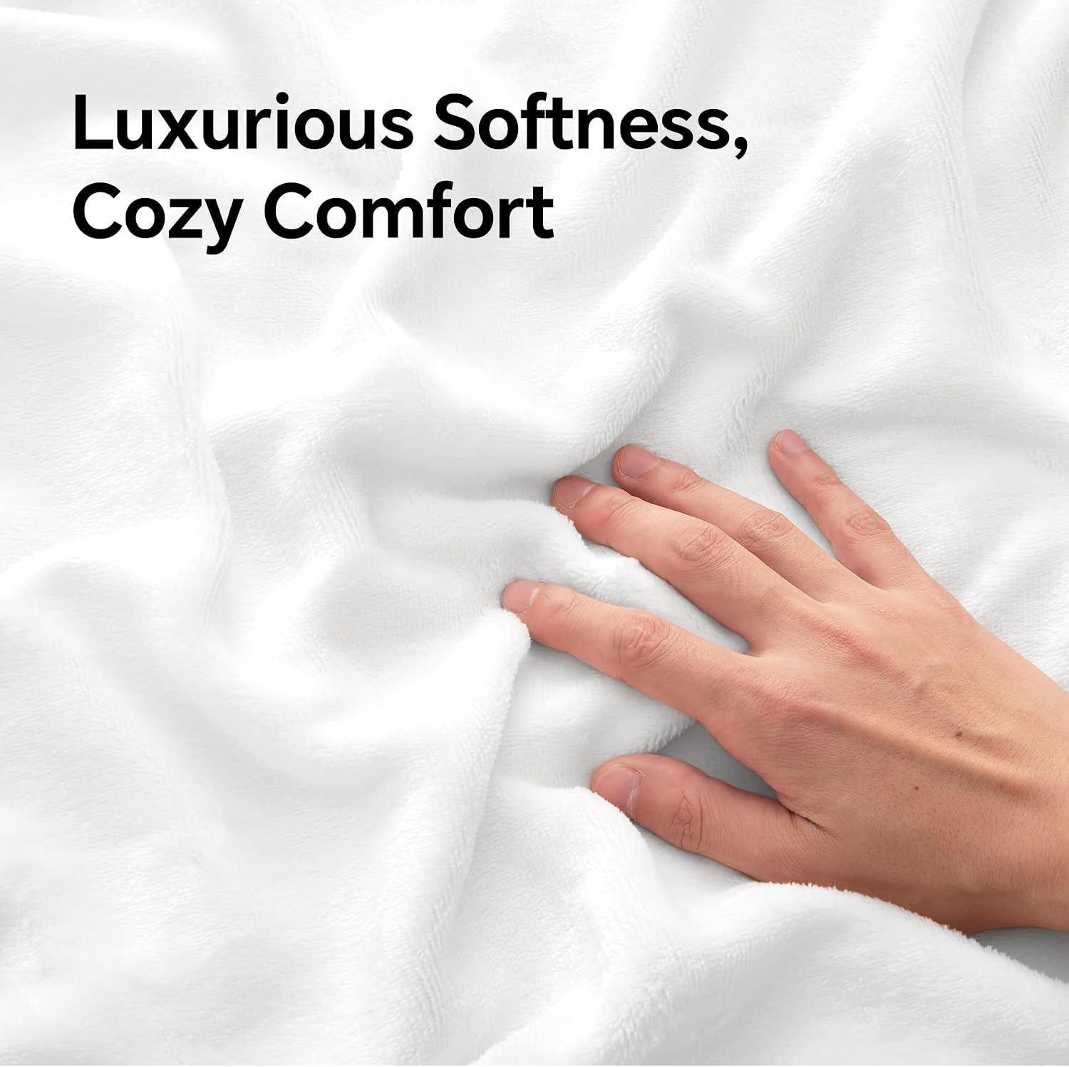 Bedelite Flannel King Size Pillow Cases Set of 2, Super Soft Fleece Pillowcases with Zipper for Bedroom, Sofa, Couch, Luxury Cozy Fuzzy Velv…
