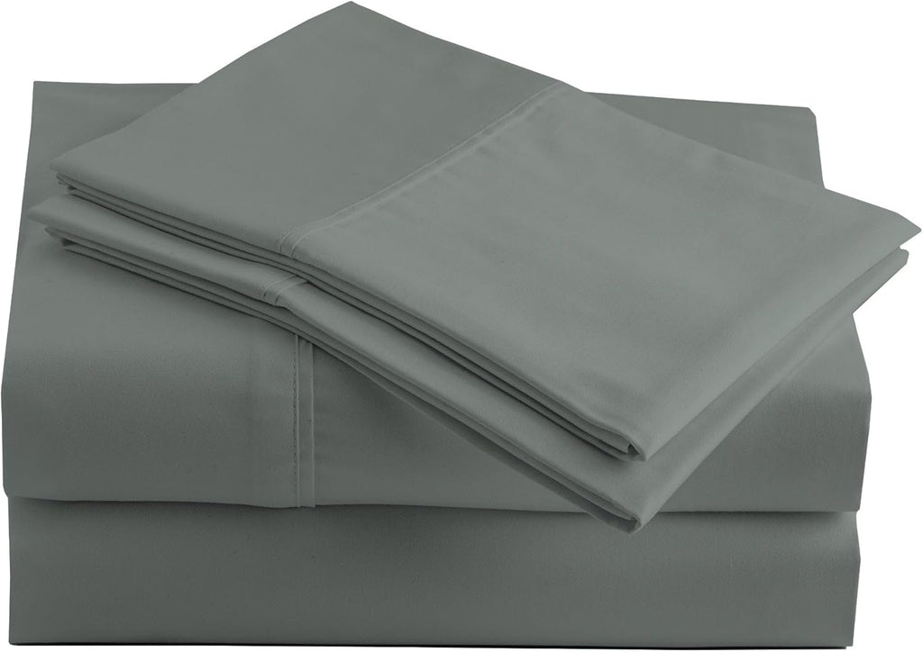 Perupima Peru Pima 285 Thread Count Percal California King Sheet Set - 100% Peruvian Pima Cotton, 4 Piece (Flat, Fitted, 2 Pillowcases) - C…