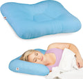 CoreProducts Core Products Tri-Core Cervical Support Pillow – Firm Orthopedic Neck Pillow for, Back and Side Sleepers – Ergonomic Contour…