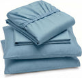 Perupima Peru Pima 415 Thread Count Percal Queen Sheet Set - 100% Peruvian Pima Cotton, 4 Piece (Flat, Fitted, 2 Pillowcases) - Cooling, Cr…