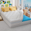 OhGeni Cooling 5 Inch Full Size Dual Layer Mattress Topper, 3 Inch Egg Crate Gel Memory Foam, 2 Inch Pillow Top Pad, Bedroom Essentials Mat…