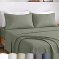 CaliforniaDesignDen California Design Den Deep Pocket Queen Sheet Set - Certified 100% Egyptian Cotton, Lightweight, Crisp Percale Bed Shee…