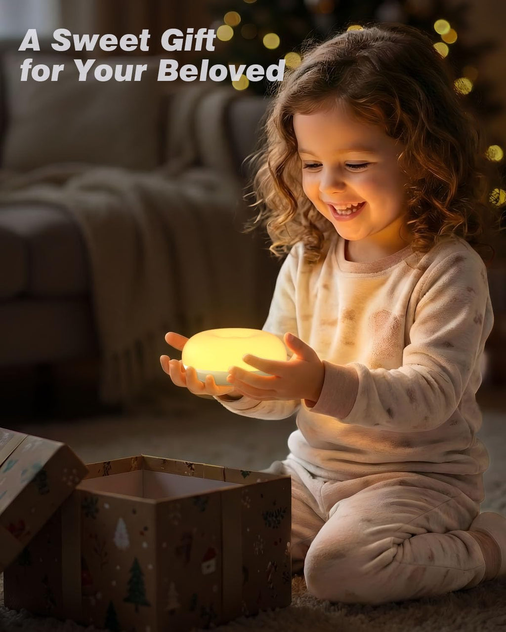 Baby Night Light, 0 Blue-Light Nursery Egg Light for Breastfeeding, Flip Design, Soft BPA Free, 3 Colors & Dimming, Rechargeable Portable…
