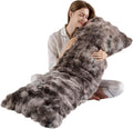 Animebody Luxury Shaggy Faux Fur Body Pillow, Fluffy Bed Pillow with Zipper Closure, Soft Decorative Plush Full Long Pillows, Fuzzy Hug Pillow…