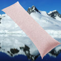 Homfine Cooling Pillowcase Body Size - Double Side Q-Max 0.439 Cooling Fiber for Pillow Protector, Breathable Long Cold Pillow Cover for Ho…