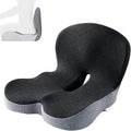 Memory Foam Office Chair Cushion, L-Shaped Integrated Seat Cushions, Chair Seat Cushion for Lower Back Tailbone Protection, Ergonomic…