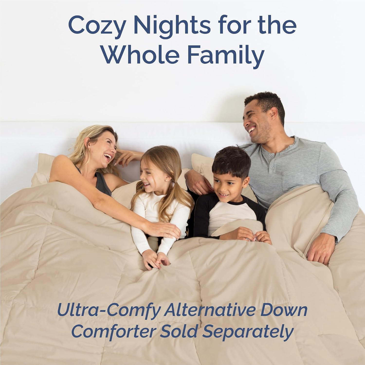 Split King 7 Piece Sheet Set - Comfy Breathable & Cooling - Hotel Luxury Bedding for Women, Men, Kids, Teens & Children - 1 Flat & 2…