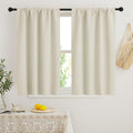 Rybhome RYB HOME Short Curtains for Bedroom, Room Darkening Insulated Summer Heat Light UV Blocking Energy Saving Drapes for Nursery, Width…
