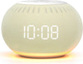 Reacher Auto-Dimmable Alarm Clock White Noise Machine with Night Light, 20 Soothing Sounds, Sleep Timer, Fabric LED Display, Precise…