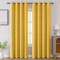 Cucraf Blackout Curtains 96 inch Length 2 Panels Set, Room Darkening Drapes for Living Room Bedroom, Thermal Insulated Light Blocking Gromm…