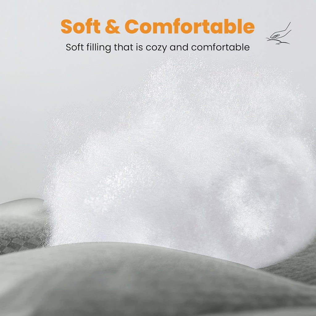 Matbeby Queen Size Mattress Pad - Cooling Breathable Mattress Topper, Quilted Fitted Mattress Protector, Pillow Top Mattress Cover with 8-2…