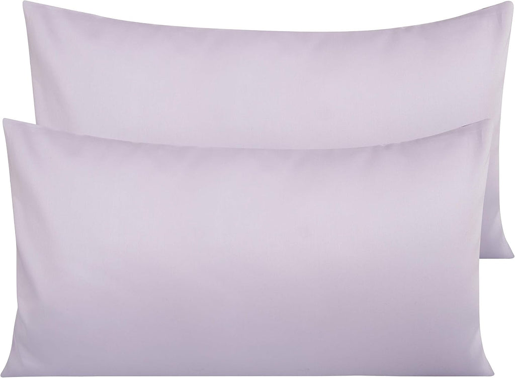 NTBAY Egyptian Cotton King Pillowcases - Set of 2, 500 Thread Count Cotton Pillowcases - Soft and Breathable Envelope Closure Pillow…