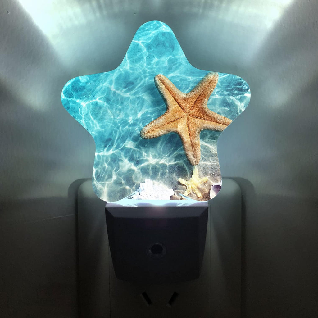 Caifujiqi Night Light Plug-in into Wall Dusk to Dawn Smart Sensor White Led Nightlight for Bedroom Bathroom Kitchen Hallway Stairs Energy E…