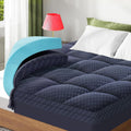 Dual Layer 3 Inch Memory Foam Mattress Topper Queen Size, 2 Inch Gel Memory Foam Plus 1 Inch Cooling Pillow Top Mattress Pad Cover, with…