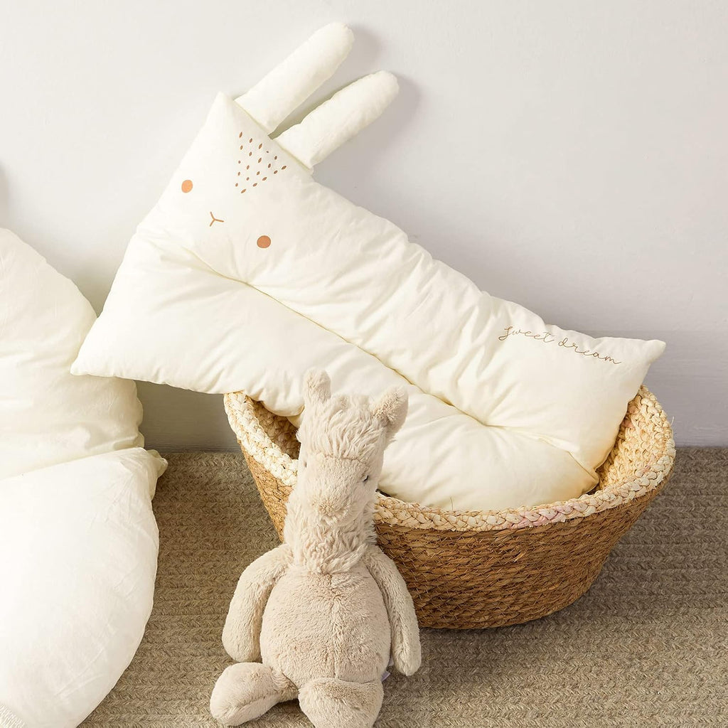 ChocChick Choc chick Toddler Pillow,20X12inches Machine Washable 100% Cotton Pillowcase Soft Hypoallergenic Kids Pillows, Child Cute Animal…
