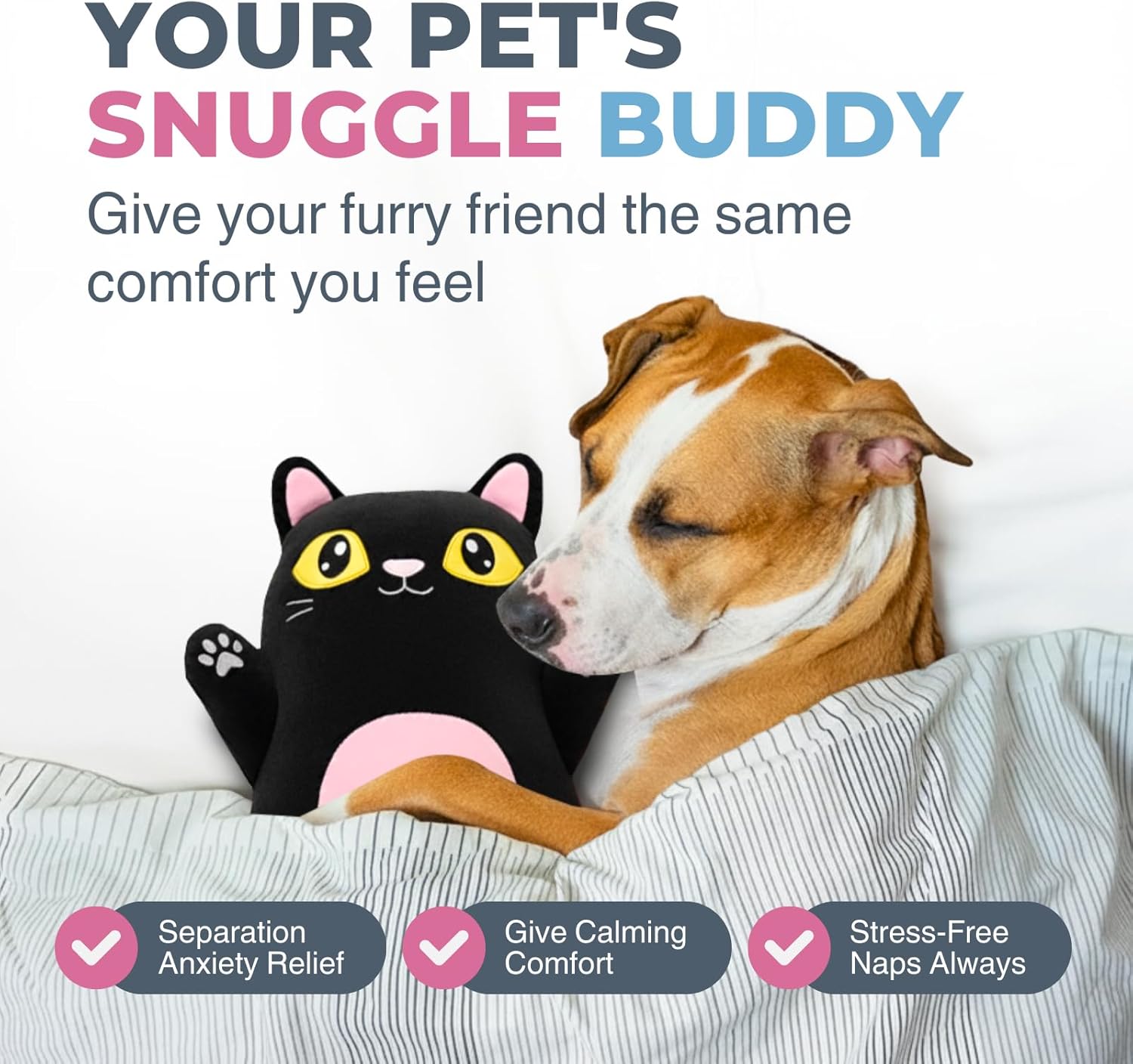 CuddlePaws Cuddle Paws Black Cat Plush Body Pillow for Kids | Long Stuffed Animal Cuddle Pillow | Soft Hugging Toy | Plushie Gift for Girls…