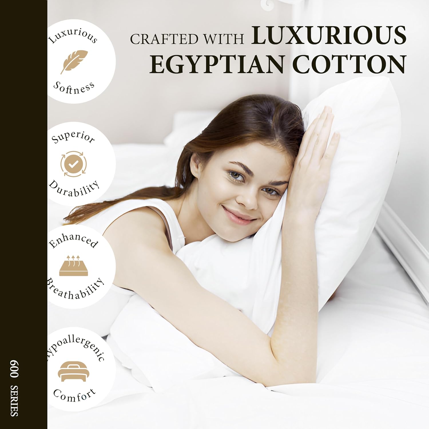 AshtonSheets 100% Egyptian Cotton Twin XL Bed Sheets Set - Luxury 600 Series Refined Collection Sheet for Twin XL Size Bed (3 PC, Teal), So…