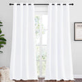 Nicetown Blackout Extra Long Curtains for Kids Room, Sea Teal, Set of 2, 55 x 120 Inch, Triple Weave Microfiber Home Thermal Insulated Soli…