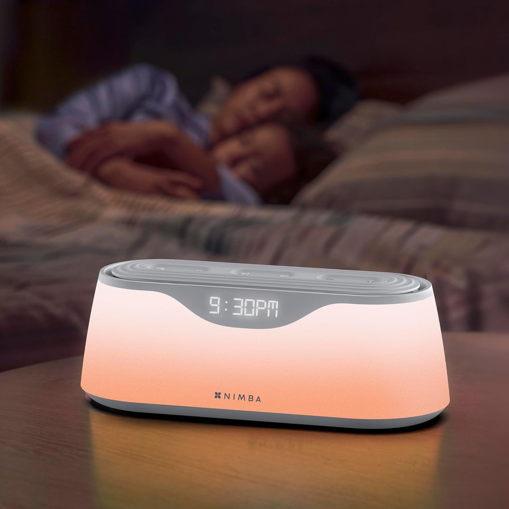 Nimba OFLO Sunrise Alarm Clock with 35 Expertly Tuned Soundscapes & 6 Natural Light Modes - Light relaxation Wake-Up Clock for Heavy…