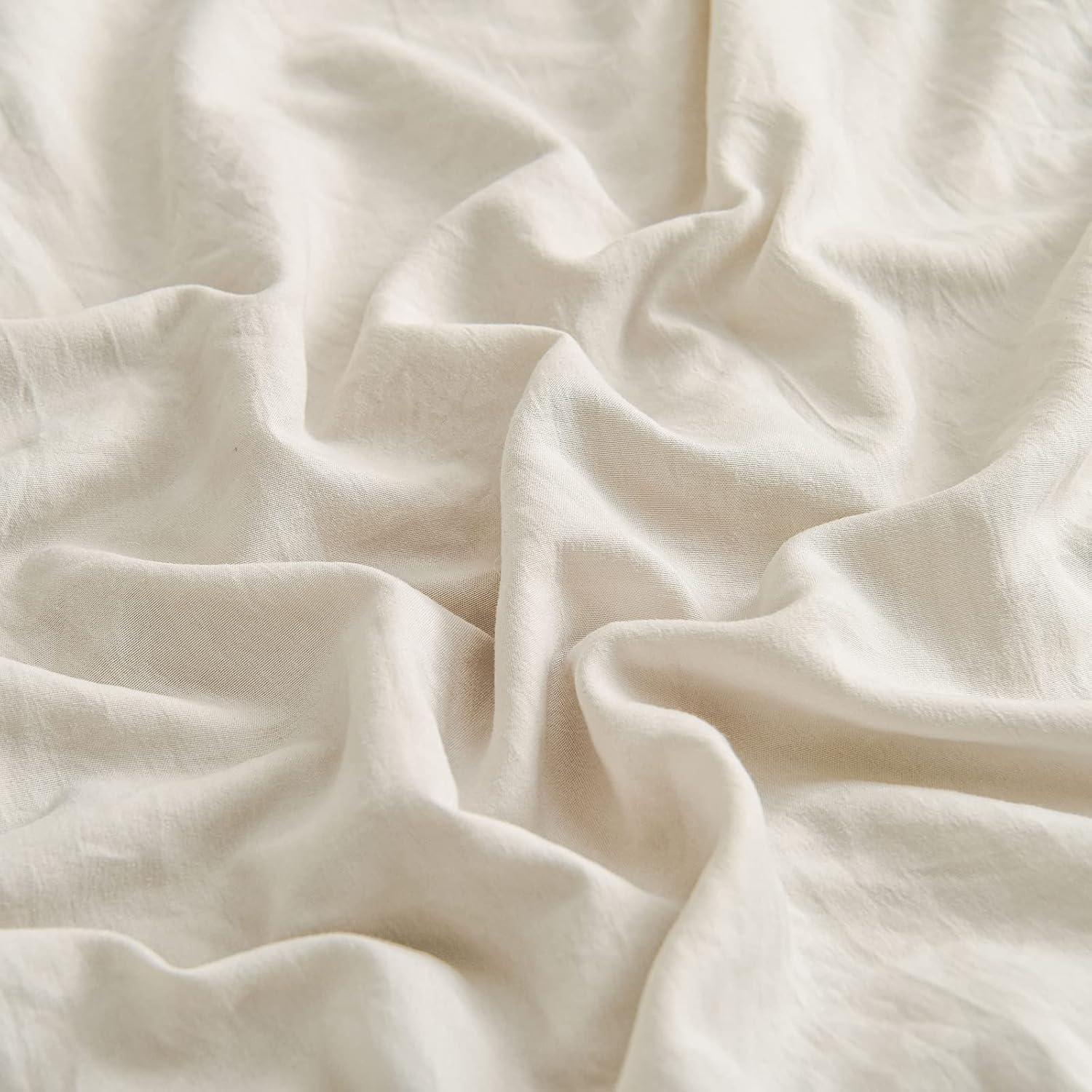 Merryword Beige Pillowcases Ruffled Pillow Shams Beige Grey Ruffle Queen Pillowcases Set of 2 Shabby Chic Pillowcases 2 Pack 2 Pack Grey
