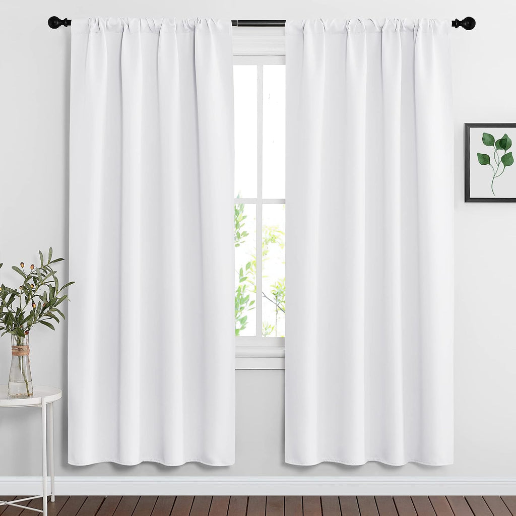 Rybhome RYB HOME Curtains for Bedroom Living Room 72 inches Long, Thermal Insulated Privacy Rod Pocket Drapes for Nursery Office Home Theat…
