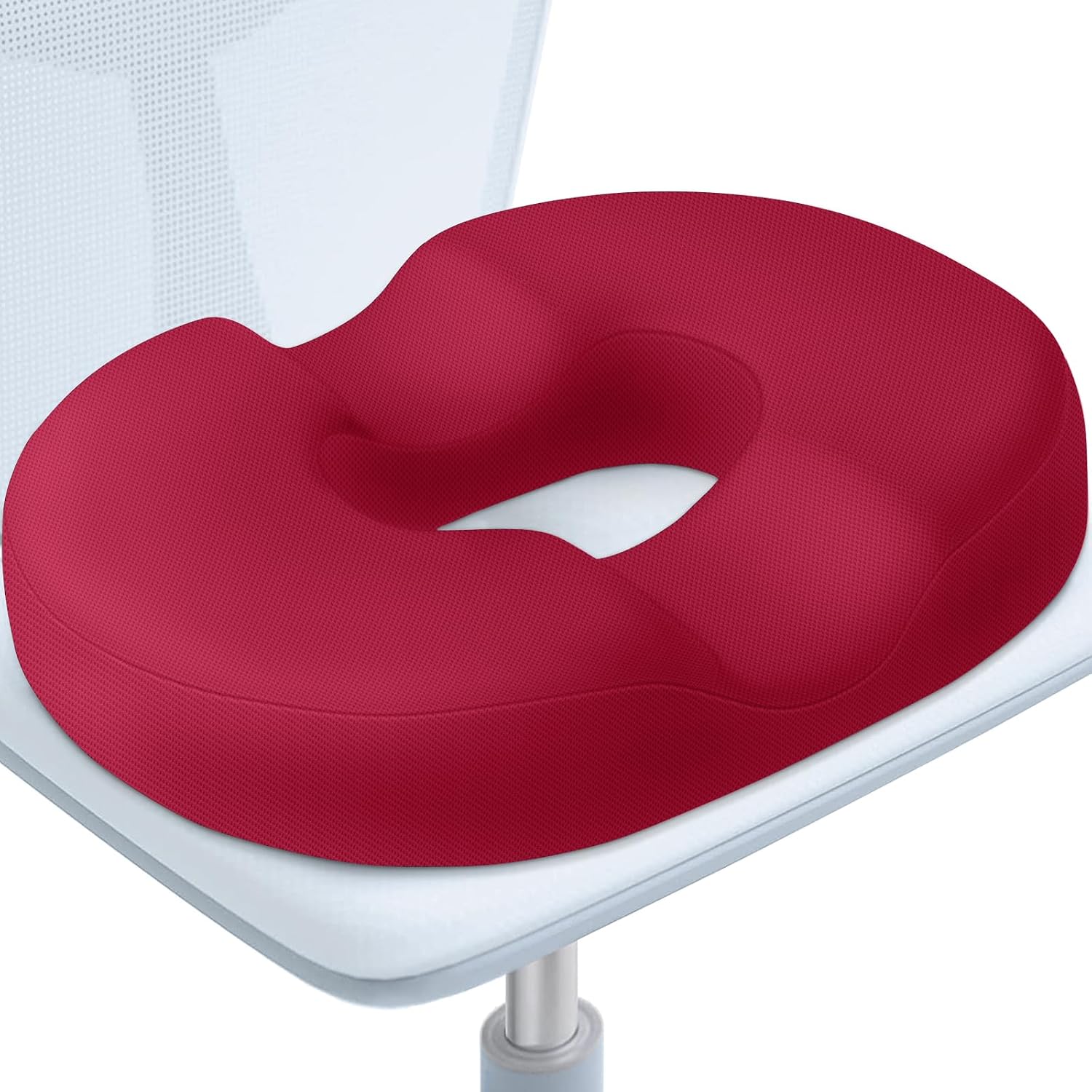 BlissTrends Donut Pillow Seat Cushion, Donut Chair Cushions for Postpartum Pregnancy & Hemorrhoids, Tailbone Cushion, Memory Foam Lifting Cush…