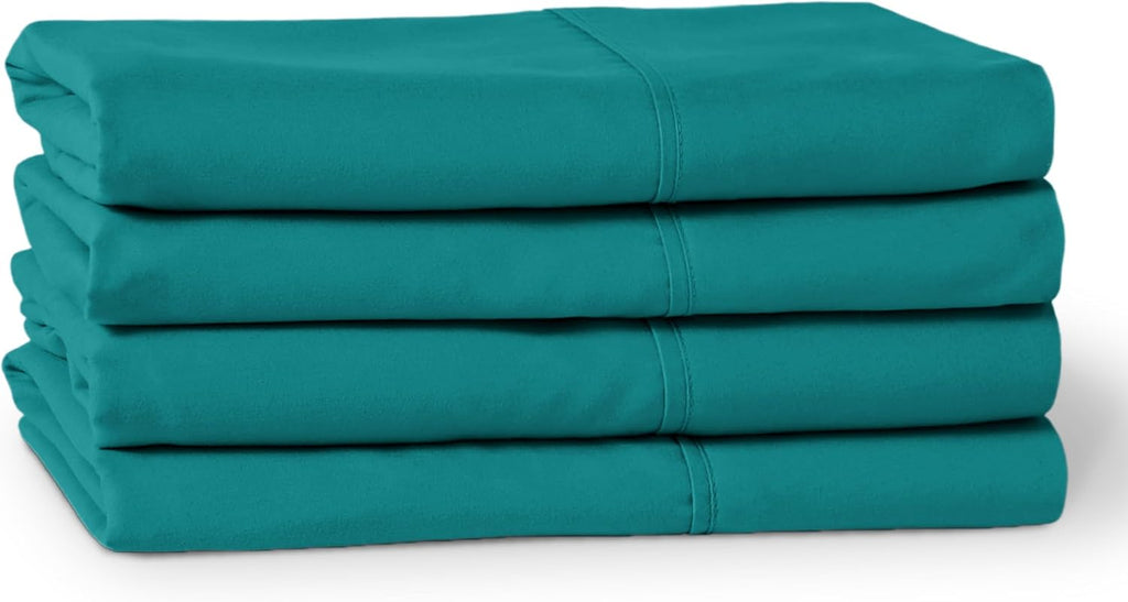 BareHome Bare Home Microfiber King Pillowcase Set of 4 - Emerald, 20x40
