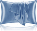 Bedelite Satin Pillowcase for Hair and Skin, Super Soft and Cooling Similar to Silk Pillow Cases 2 Pack with Envelope Closure, Gift for Wom…