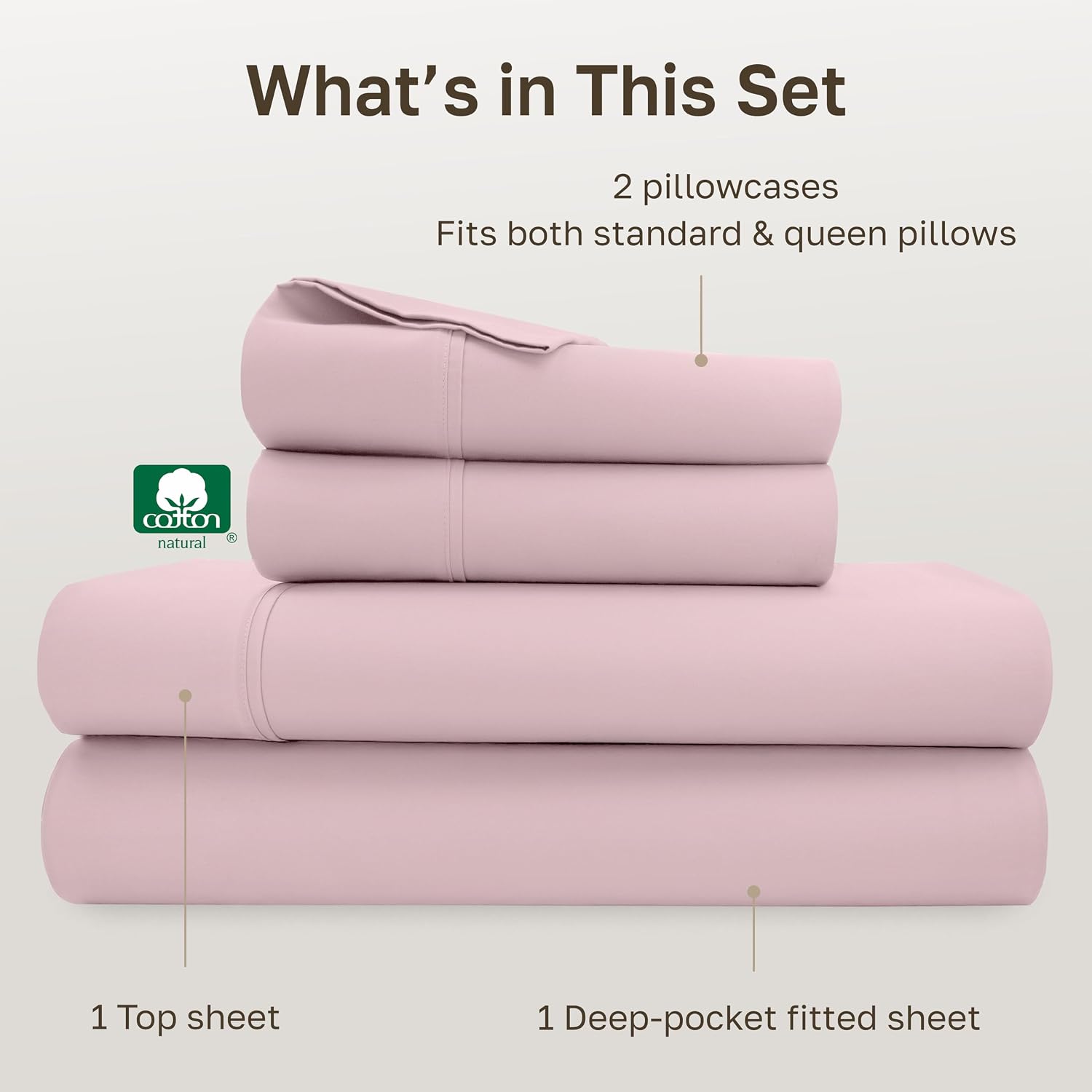 CaliforniaDesignDen California Design Den Soft Queen Size 100% Cotton Sheet Sets, 400 Thread Count Good Housekeeping Award Winner, Silky Sm…