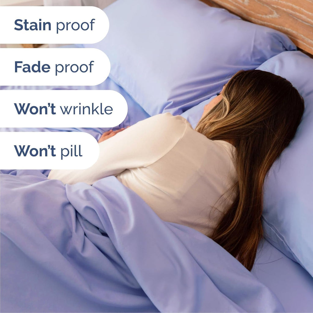 Cal King Size 4 Piece Sheet Set - Comfy Breathable & Cooling Sheets - Hotel Luxury Bed Sheets for Women & Men - Deep Pockets, Easy-Fit…